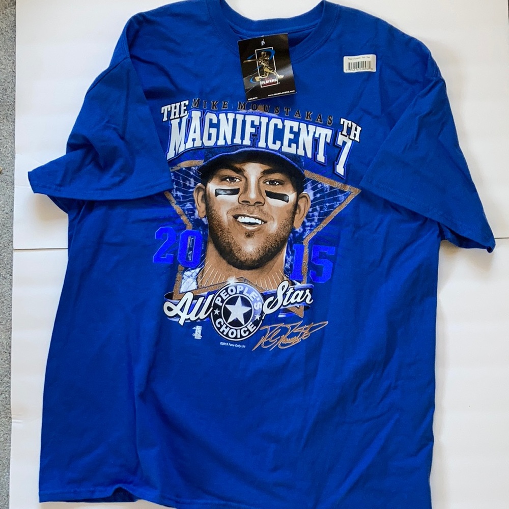 Gildan Tee Shirt Mike Moutakas Magnificent 7 All Star People's Choice 2015 Sz XL